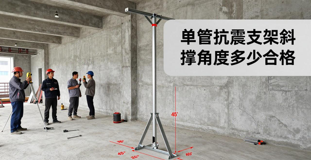 单管抗震支架必须装吗 施工验收避坑干货30字
