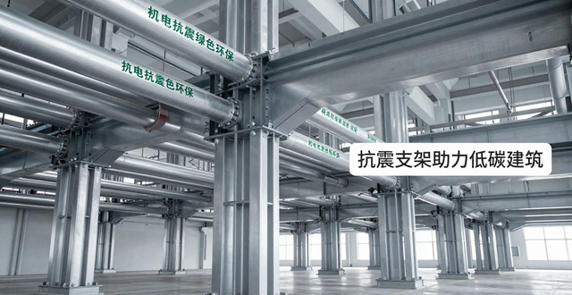 抗震支架如何助力低碳建筑 机电抗震绿色环保