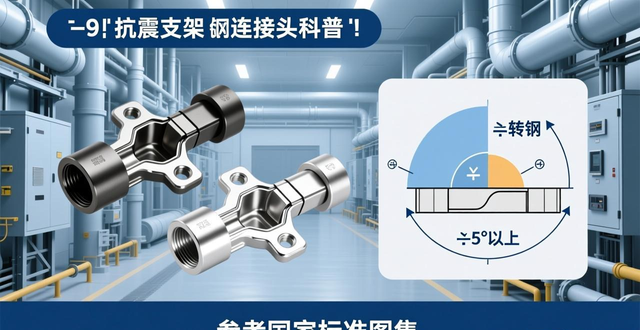 抗震支架铰链接头怎么选？关键看这几点，安装才能稳固