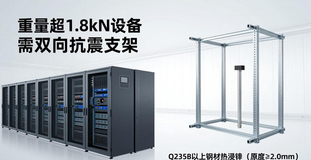 数据中心抗震支架怎么选？设计施工4大要点